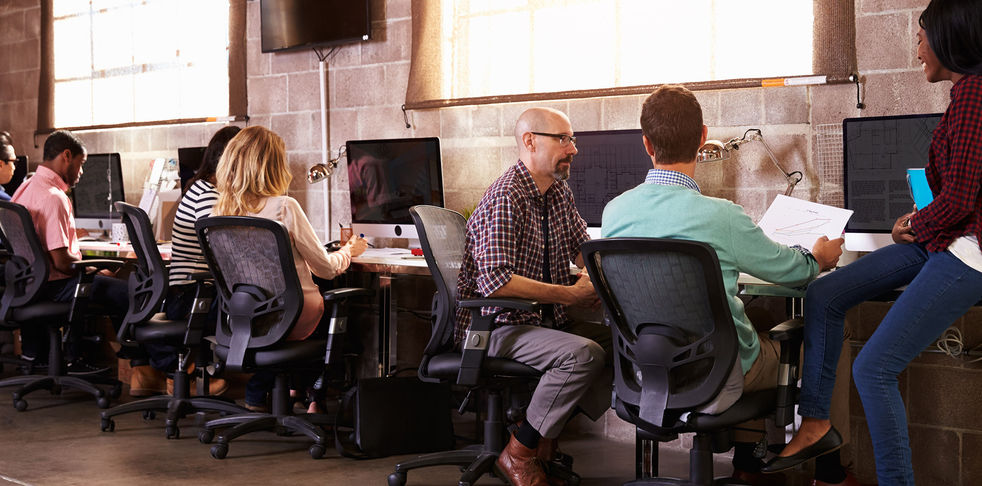 Équipe ASI au travail